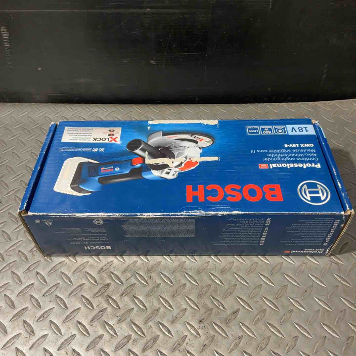 ◇ボッシュ(BOSCH) 18V コードレスディスクグラインダー X-LOCK (本体のみ) GWX18V-8H【草加店】