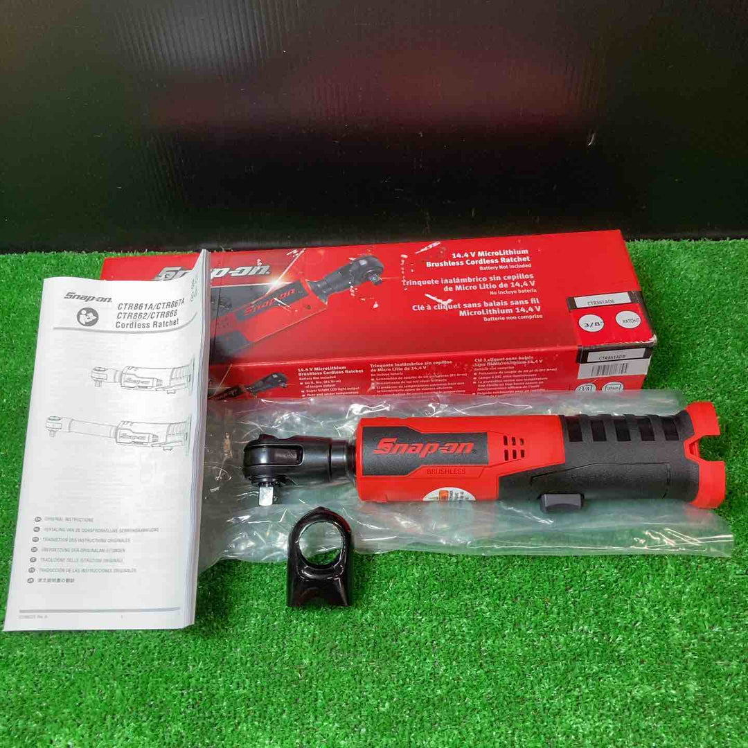 ◇スナップオン/Snap-on コードレスラチェットレンチ CTR861ADB レッド 本体のみ【岩槻店】