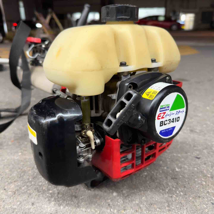 【中古・店頭受取り限定】 ゼノア ZENOAH 34cc エンジン刈払機 BC3410EZ 2サイクル 草刈機 新品刃取付け 【桶川店】