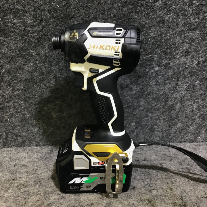 【中古品・マルチボルトバッテリー1個付き!】ハイコーキ(HIKOKI ※旧:日立工機) コードレスインパクトドライバー WH36DC(NNWG)【桶川店】