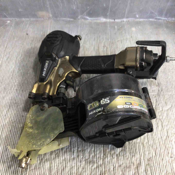 ★ハイコーキ(HIKOKI ※旧:日立工機) 高圧エア釘打ち機 NV65HR2(S)【草加店】