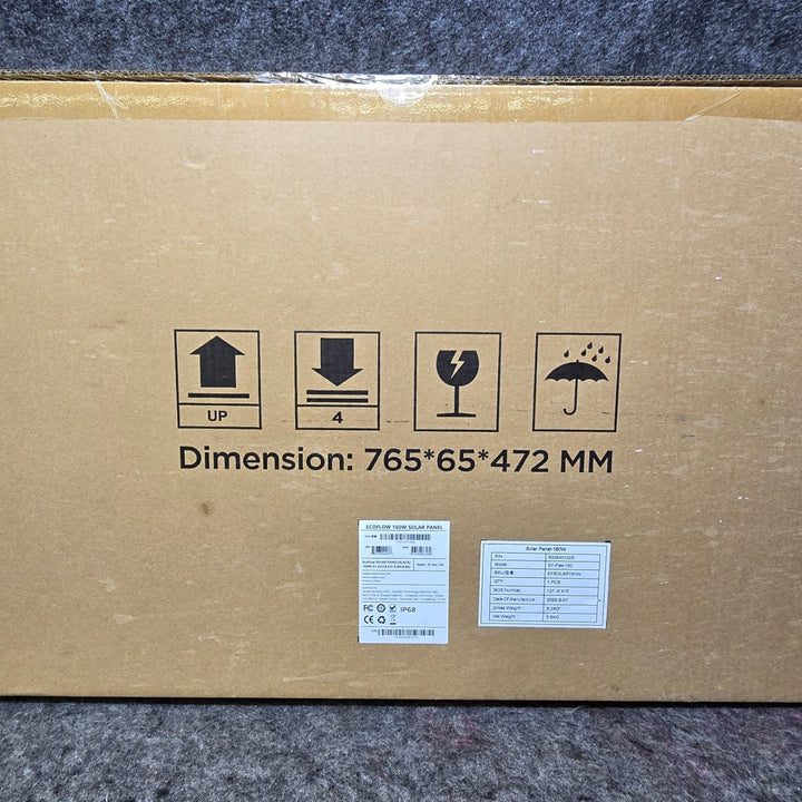 【中古品】EcoFlow(エコフロー) ポータブル電源 DELTA MAX 1612Wh+【未使用未開封品】EcoFlow(エコフロー) 160Wソーラーパネル EFSOLAR160W セット品【桶川店】