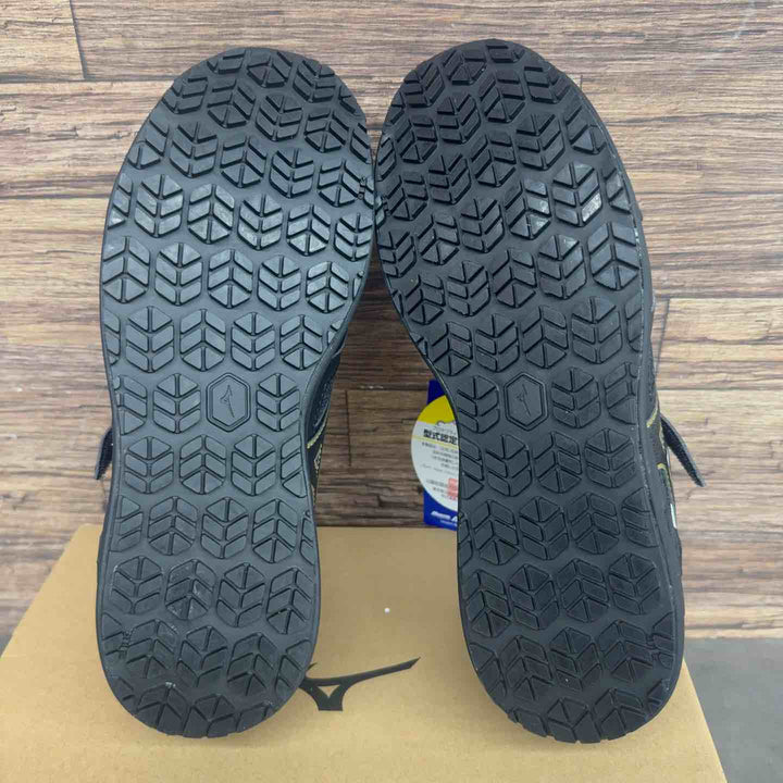 【未使用品】 ミズノ 安全靴 ワークシューズ オールマイティLSⅡ22L WIDE F1GA210509 27.0cm ブラック  【桶川店】