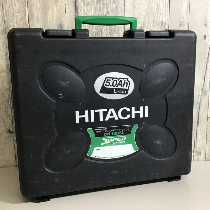 【中古品】★送料無料★ ハイコーキ HIKOKI 18V コードレスハンマドリル DH18DSL バッテリー18V5.0Ah【戸田店】