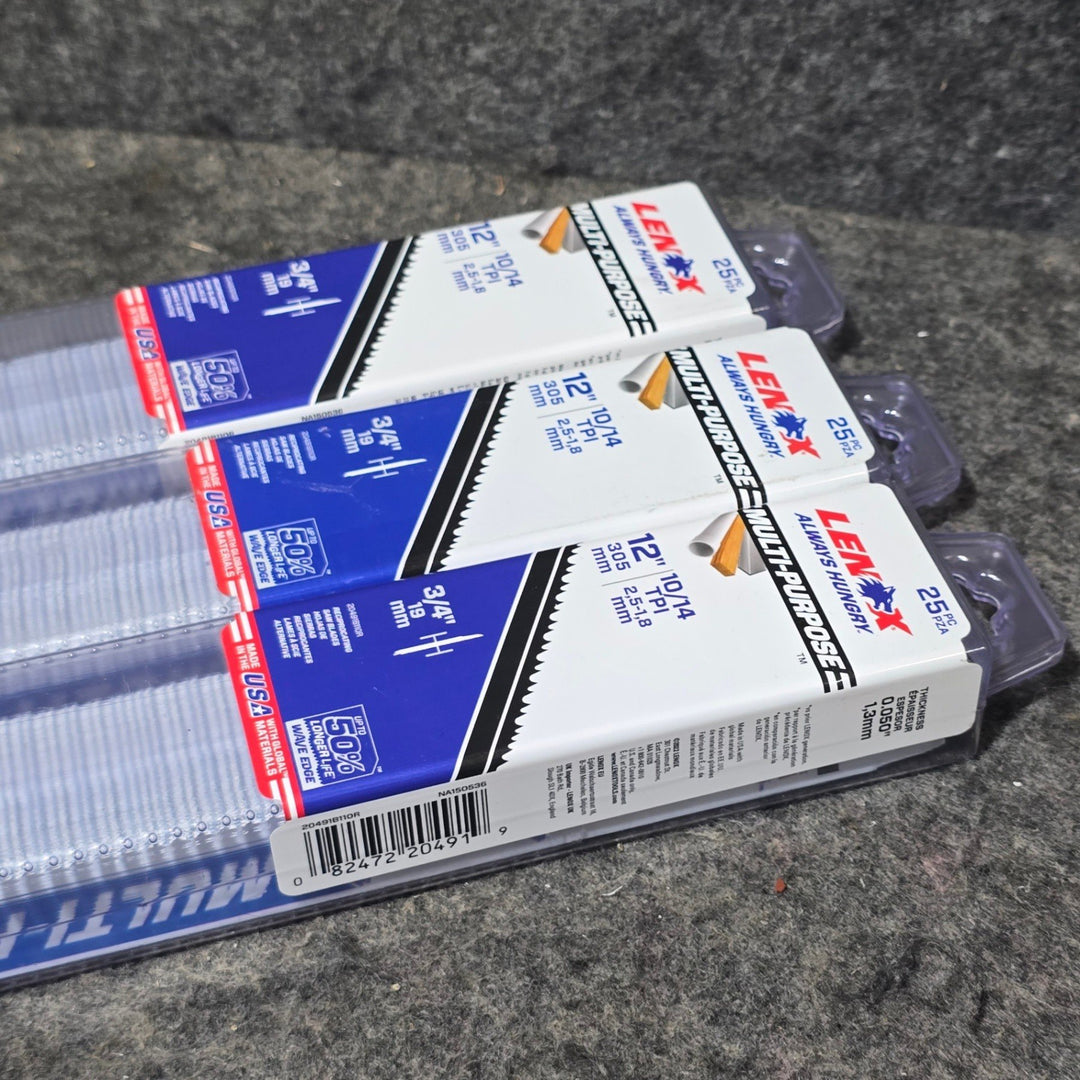 【未使用・未開封品】レノックス(LENOX) 20491B110R セーバーソーブレード (25枚入) 300mm 3パックまとめ売り!【桶川店】