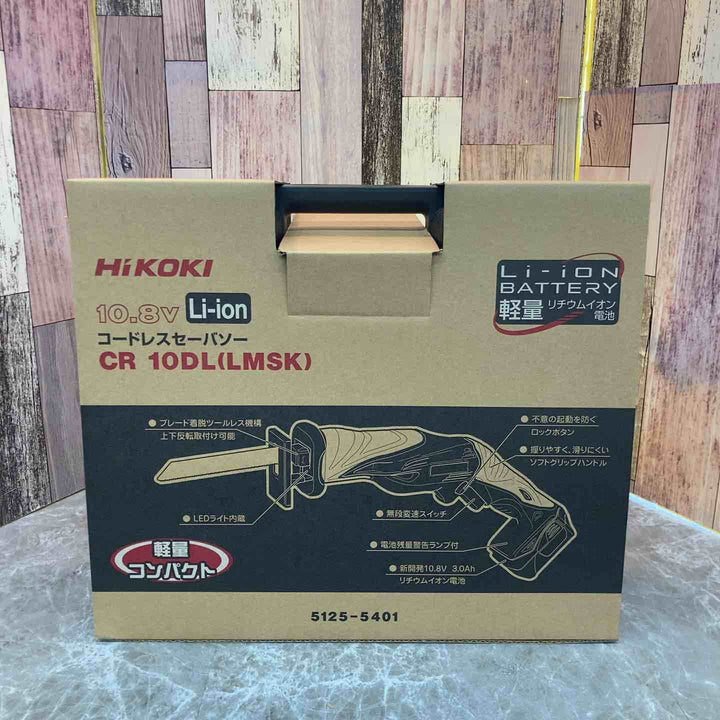 ◇ハイコーキ(HIKOKI ※旧:日立工機) コードレスセーバーソー CR10DL(LMSK)【八潮店】