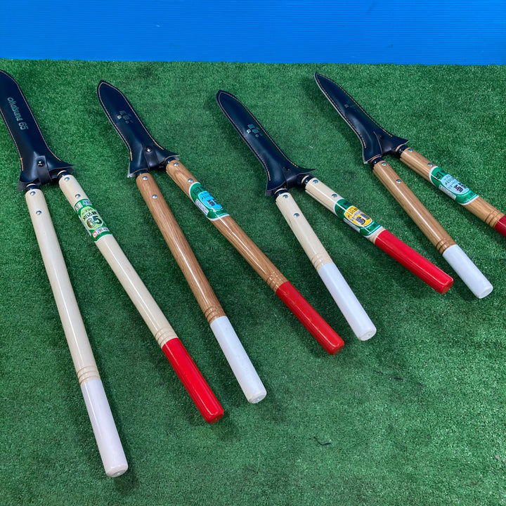 【未使用品(店頭展示品)】岡恒 刈込鋏 No.230(65)・204(55)・217(60)・216(55)計4本セット【岩槻店】