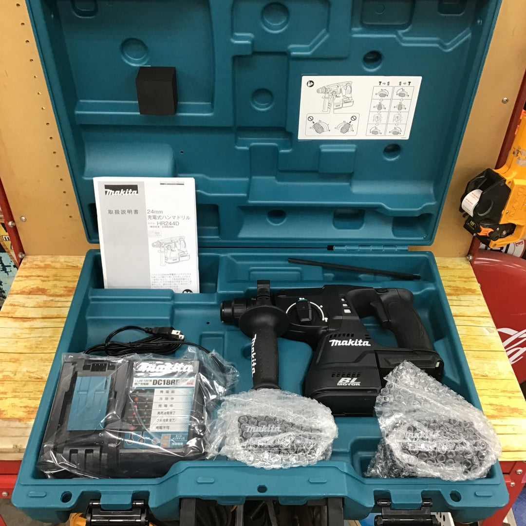 ★マキタ(makita) コードレスハンマドリル HR244DRGXB【川崎店】