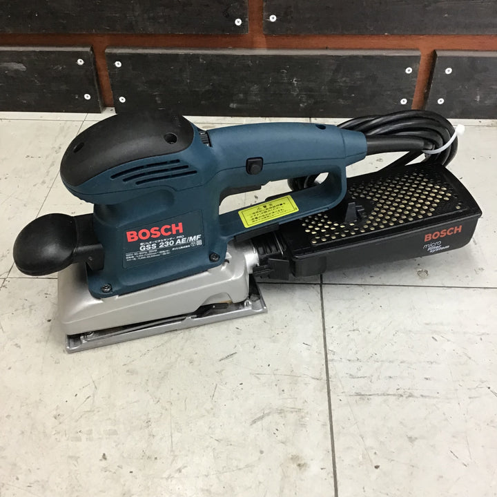 【中古品】 ボッシュ/BOSCH 吸塵オービタルサンダー・GSS230AE 【鴻巣店】