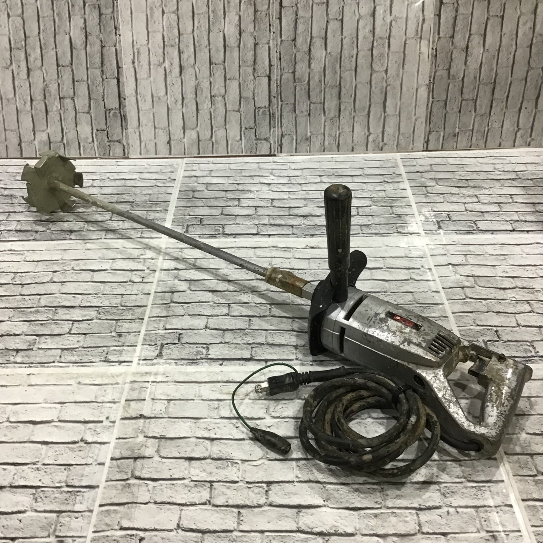 リョービ PM-1000 パワーミキサー【野田愛宕店】【店頭取引限定】【中古】管理番号：IT3CAH22IHAG 3R2mxAtbpnrKZo1SnxIhDRJGEq6y3V
