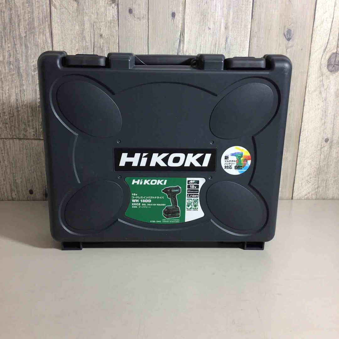 ◇ハイコーキ(HiKOKI) コードレスインパクトドライバー WH18DD(2XCZ)【戸田店】