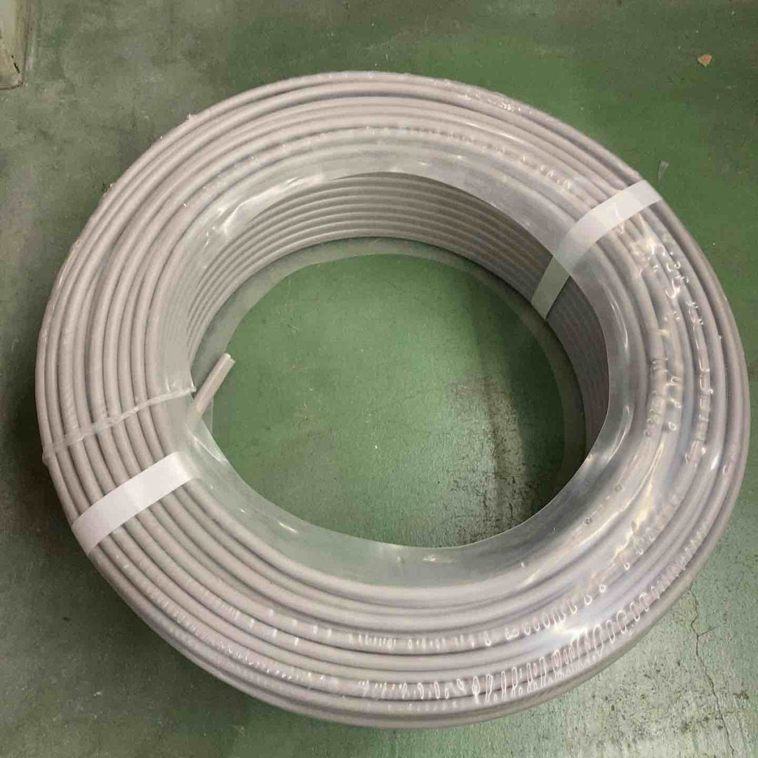 SFCC VVF LFV 2×2.0mm 100m 灰(黒・白)1巻 製造:令和6年8月【桶川店】