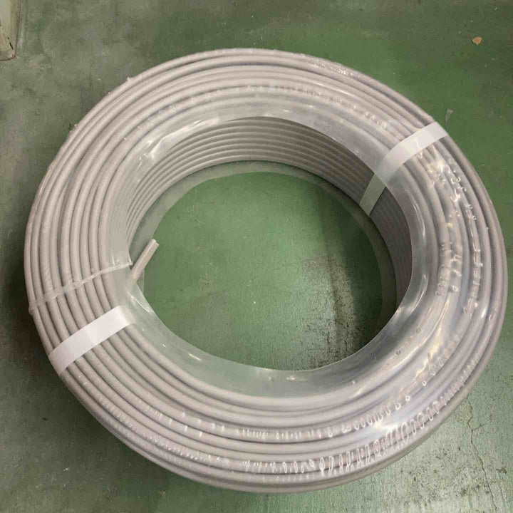 SFCC VVF LFV 2×2.0mm 100m 灰(黒・白)1巻 製造:令和6年8月【桶川店】