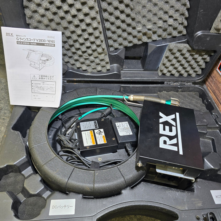【中古品※備考要確認※】REX レッキス Gラインスコープ GLS-V2830?型番要確認 本体起動時表記型番GLS3030 動作確認済み【桶川店】