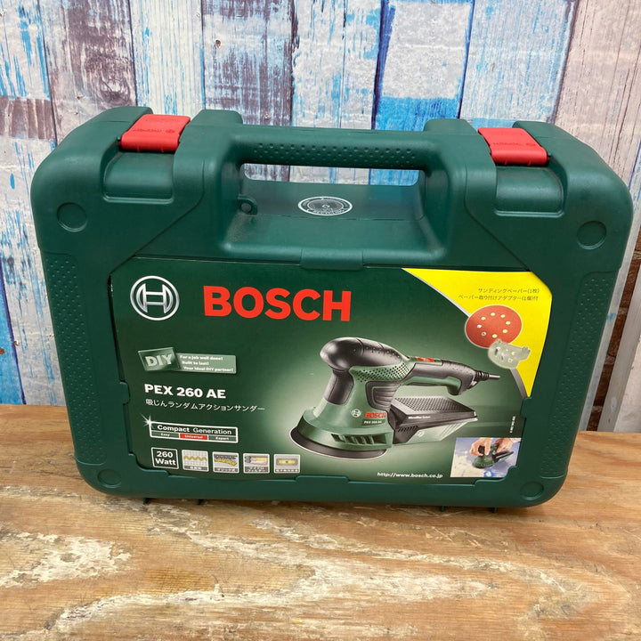 〇ボッシュ(BOSCH) 吸じんランダムアクションサンダー PEX260AE DIYモデル【柏店】