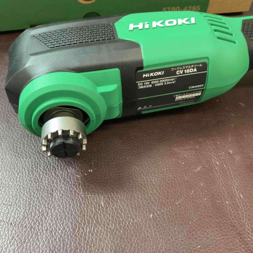 ★ハイコーキ(HIKOKI ※旧:日立工機) コードレスマルチツール CV18DA(NN)【越谷店】