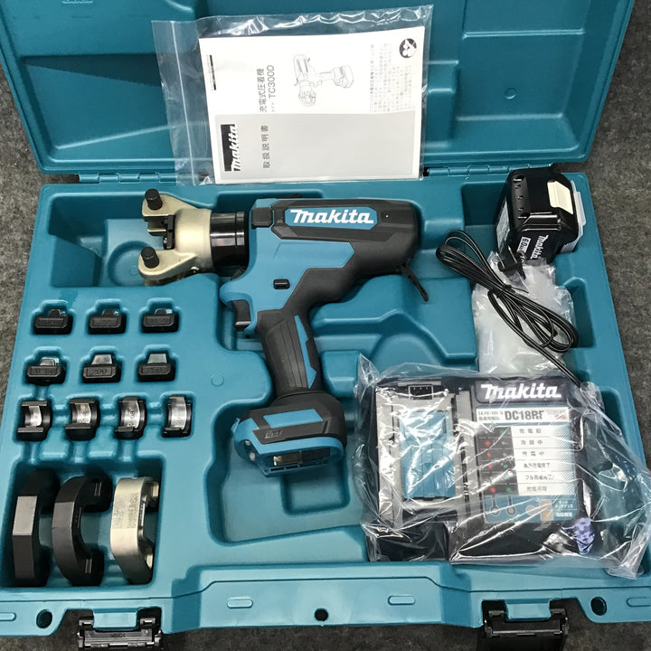 【決算セール!未使用品】 マキタ makita コードレス圧着機 TC300DRG【桶川店】