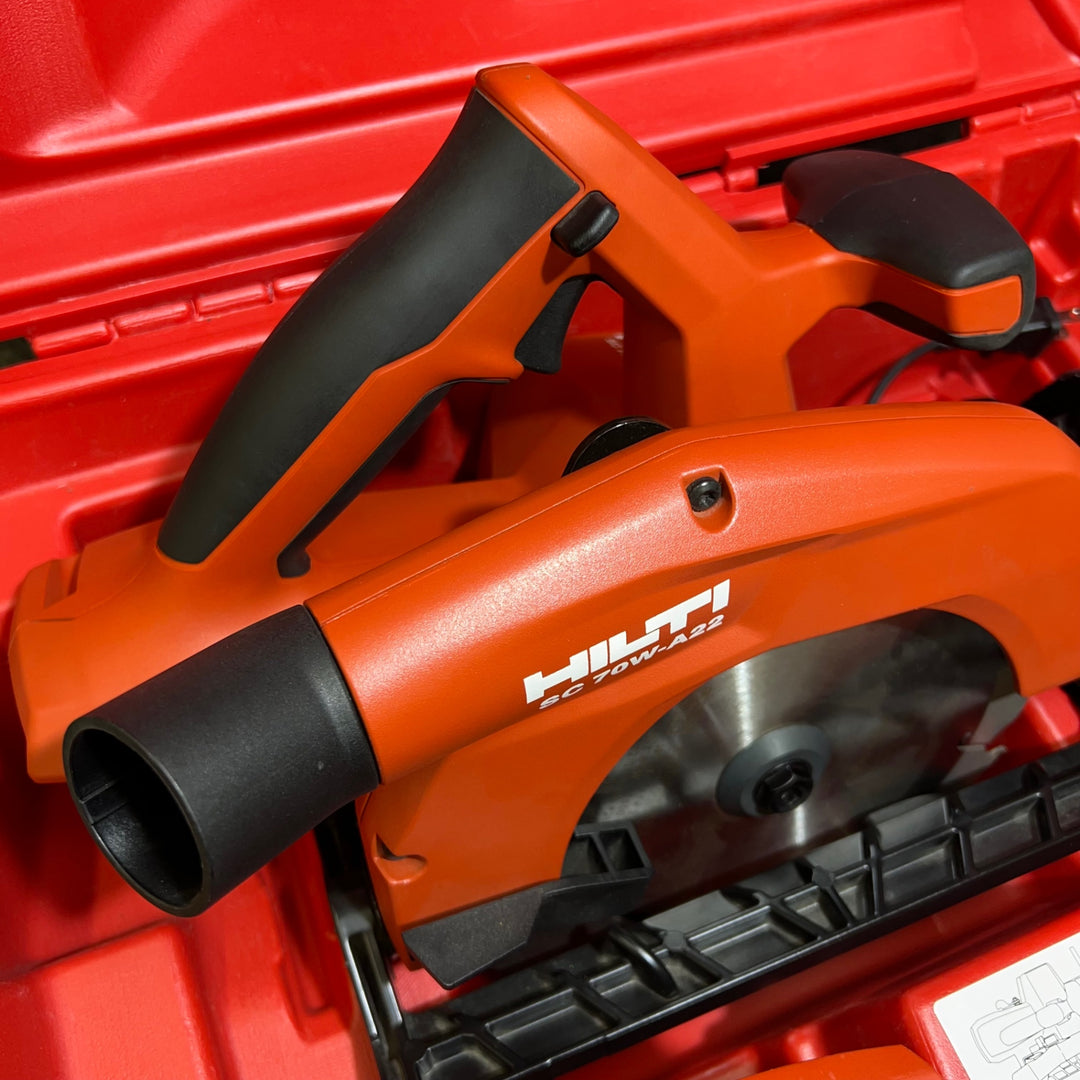 【サマーセール!未使用】 HILTI ヒルティ 充電式サーキュラーソー SC70W-A22 丸のこ 丸ノコ 丸鋸 【桶川店】