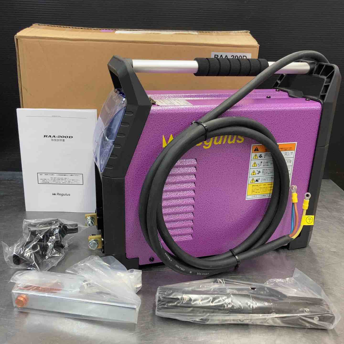 【未使用/店頭展示品】 レグルス(Regulus) インバータ直流溶接機 RAA-200D 単相200V 【東大和店】 未使用/店頭展示品】 レグルス(Regulus) インバータ直流溶接機 RAA