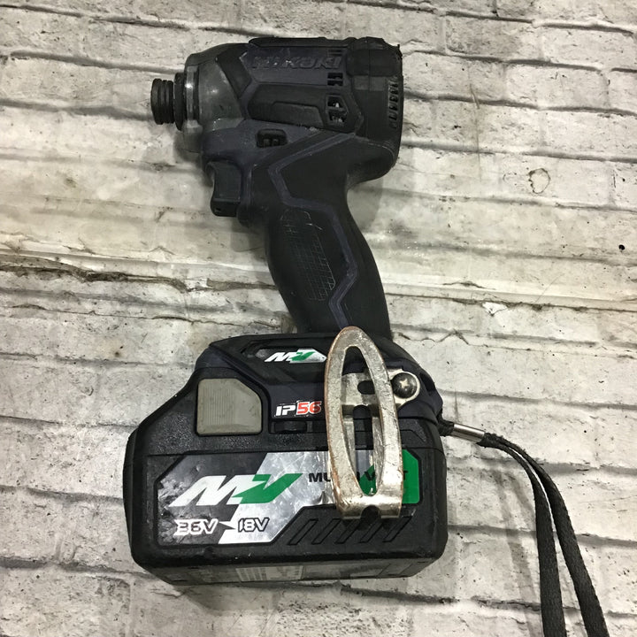 ★ハイコーキ(HIKOKI ※旧:日立工機) コードレスインパクトドライバー WH36DC(2XPSZ)(D)【越谷店】