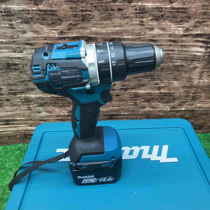 【未使用品(店頭展示品)】マキタ(makita) コードレス振動ドリルドライバー HP474DRGX 【川越店】