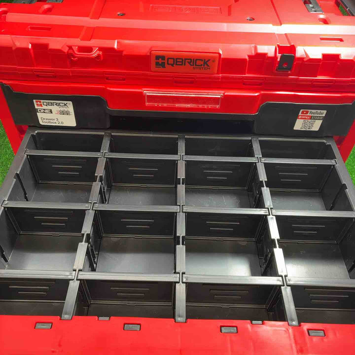 QBRICK SYSTEM ONE DRAWER 3 TOOLBOX 2.0