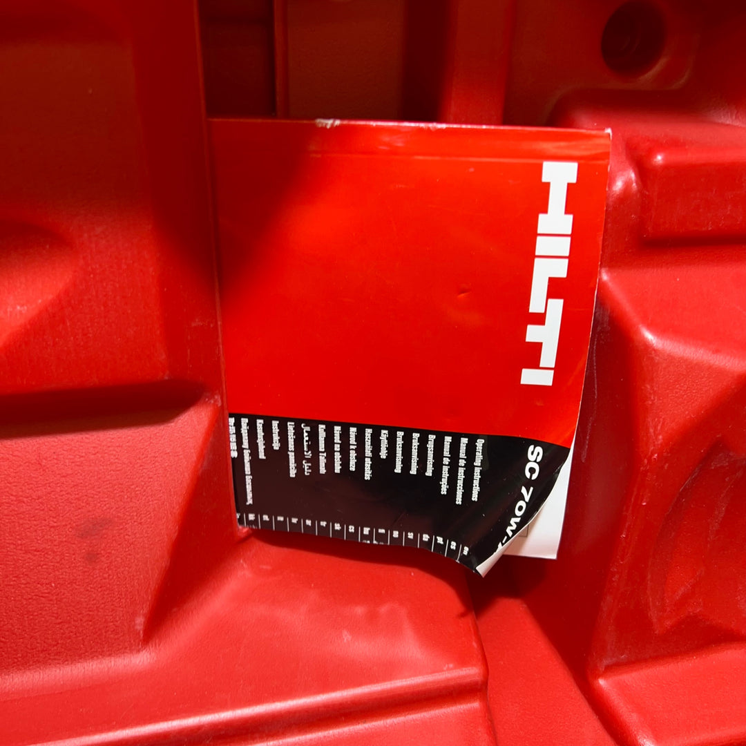 【サマーセール!未使用】 HILTI ヒルティ 充電式サーキュラーソー SC70W-A22 丸のこ 丸ノコ 丸鋸 【桶川店】