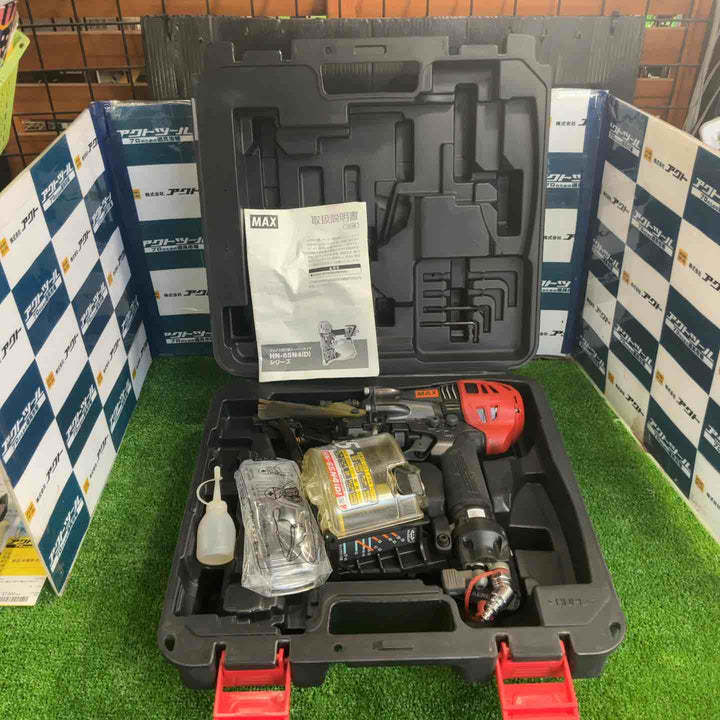 ★マックス(MAX) 高圧エア釘打ち機 HN-65N4(D)-R【草加店】