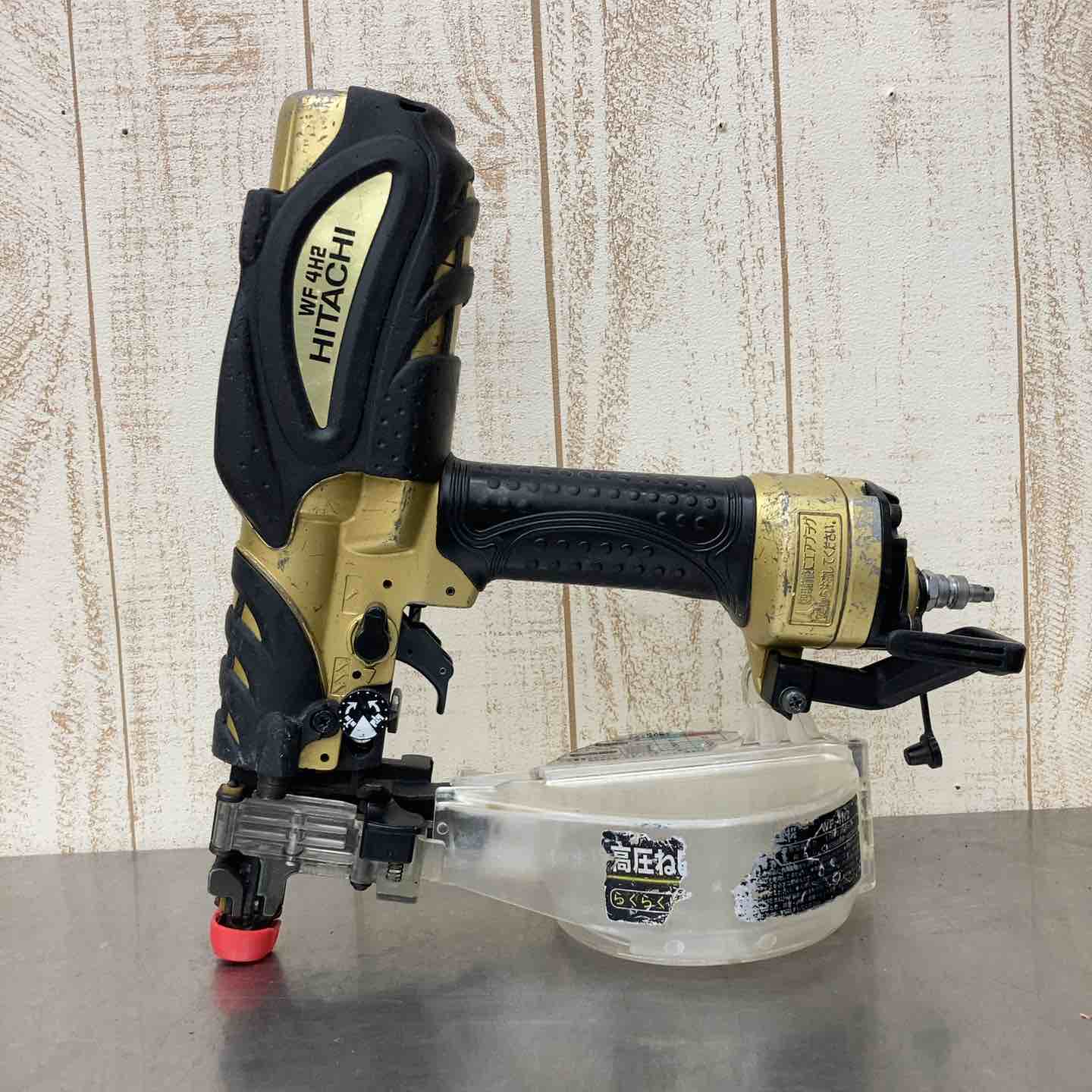 中古品】ハイコーキ(HIKOKI ※旧:日立工機) 高圧 エアネジ打ち機 WF4H2