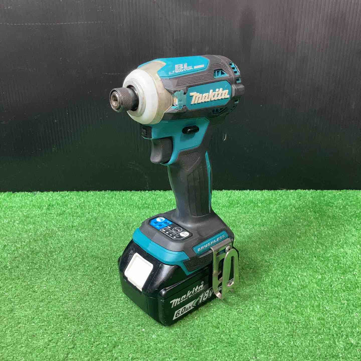 【中古品】★マキタ(makita) コードレスインパクトドライバー TD171DRGX 18V6.0Ah1個セット【岩槻店】