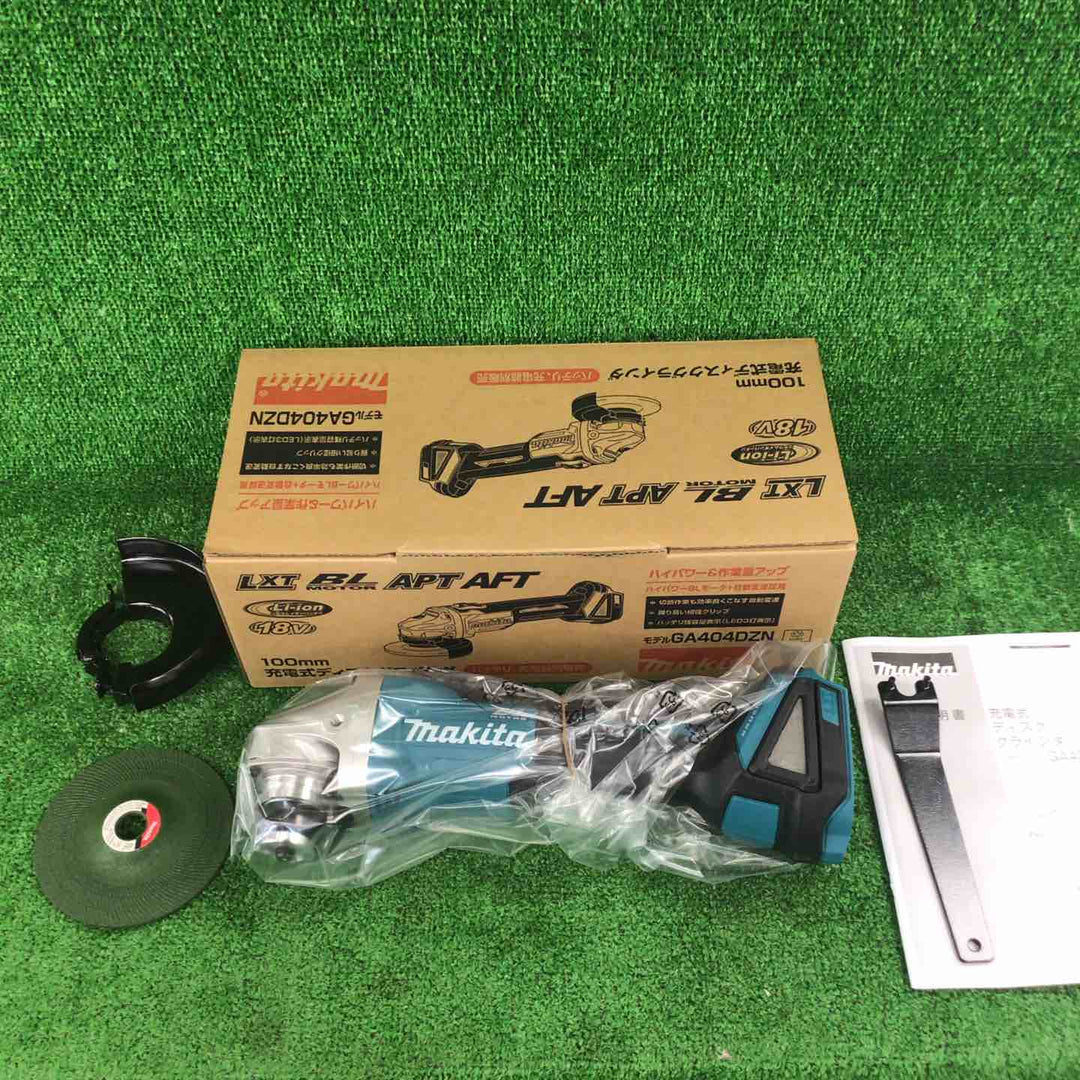 ☆マキタ(makita) 100mmコードレスディスクグラインダ GA404DZN (GA404DN)【川崎店】