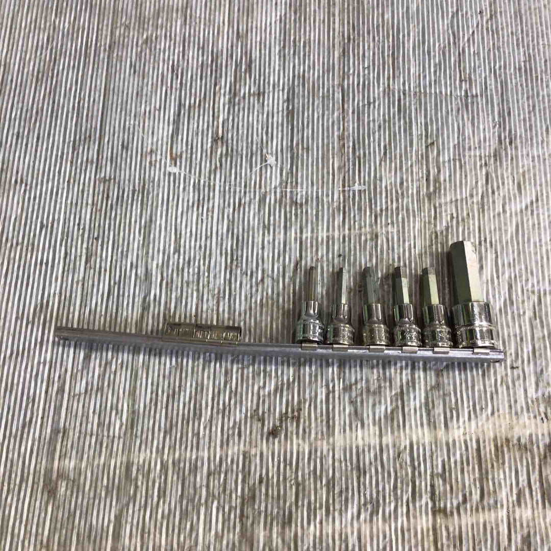 snap-on スナップオン 3/8 ヘックスソケット 6本セット FAM14E FAM8E FAM7E FAM6E FAM5E FAM4E【草加店】