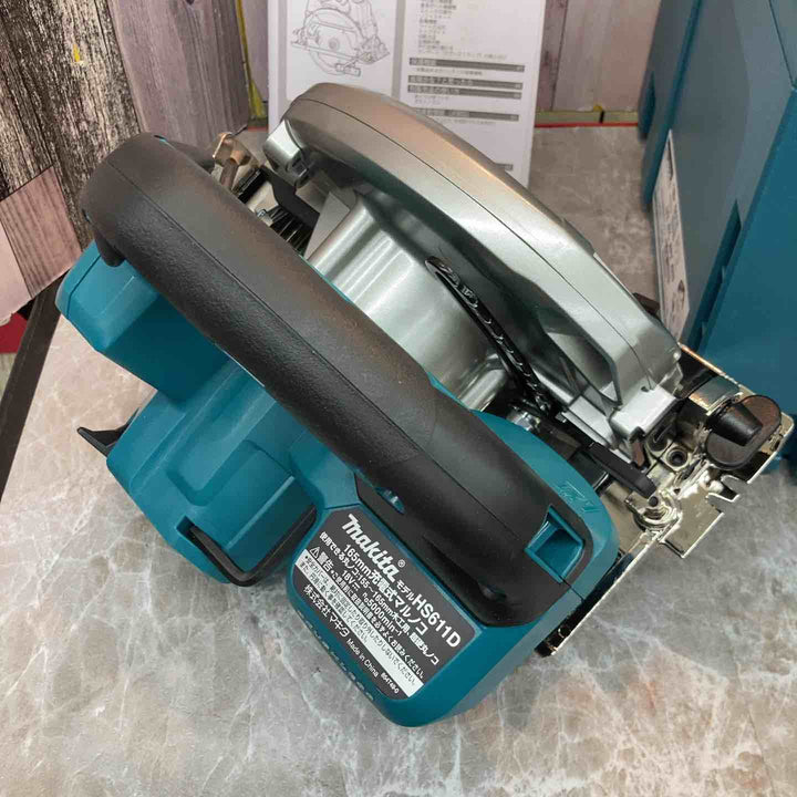 ★マキタ(makita) 18V コードレス丸のこ HS611DRGX バッテリー2個・充電器つき【八潮店】