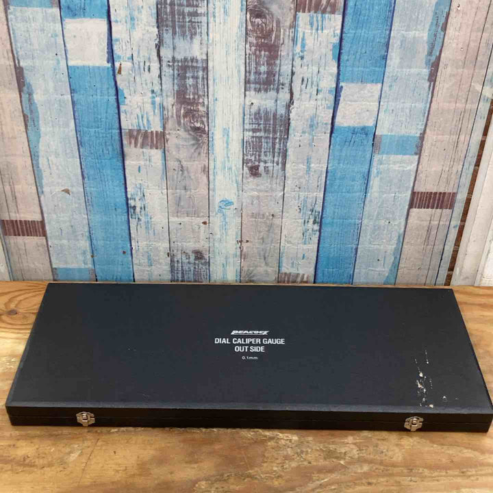 ▼peacock ダイヤルキャリパゲージ LA-3 目 量:0.1mm、測定範囲:0~80mm、測定深さ:400mm 未校正【柏店】