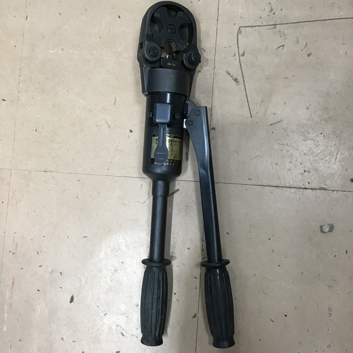 〇泉精器(IZUMI)  手動油圧式圧着工具 9H-1【草加店】
