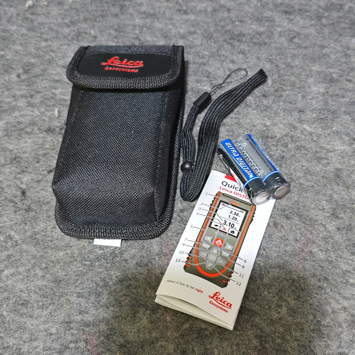 【長期保管未使用品】ライカ(Leica) レーザー距離計 Leica DISTO(ライカ ディスト) X3 PSC認定取得 日本正規品 DISTO-X3【桶川店】