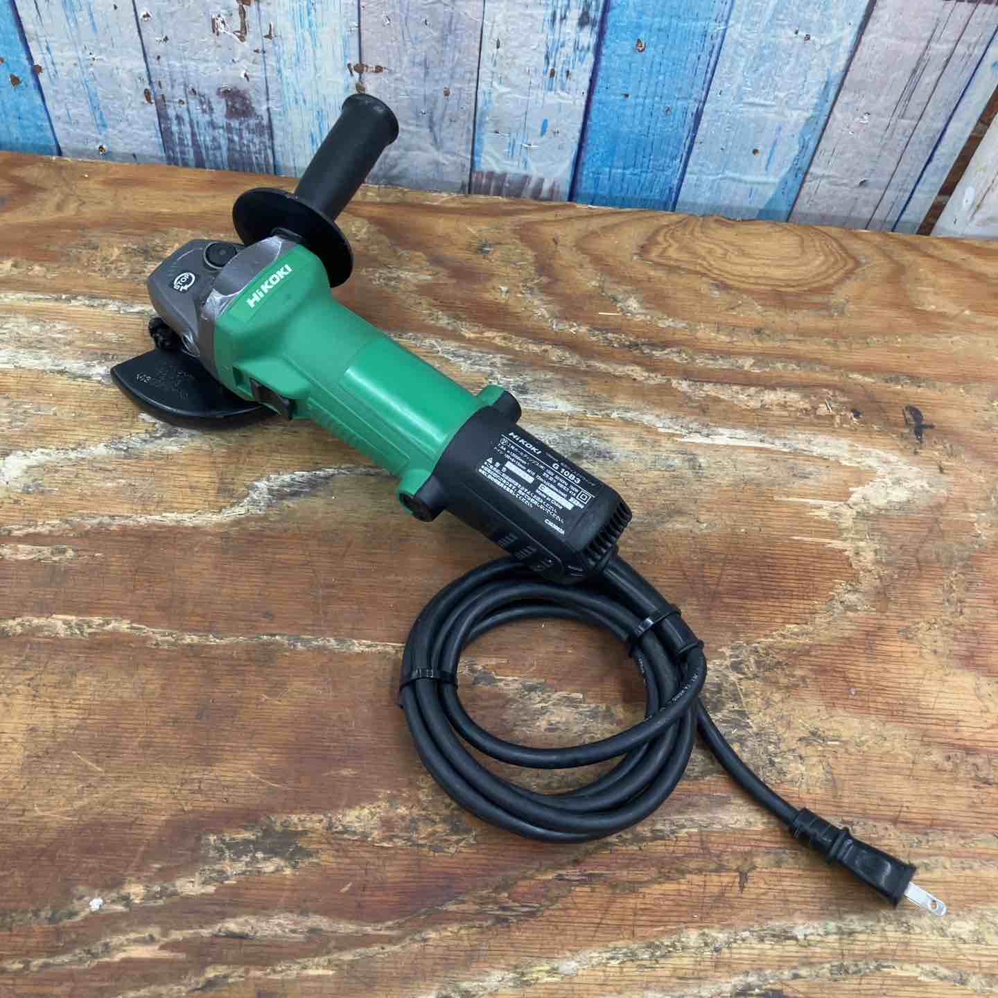 ☆ハイコーキ(HIKOKI ※旧:日立工機) 100mmディスクグラインダ G10B3【柏店】 ☆ハイコーキ(HIKOKI ※旧:日立工機) 100mmディスクグラインダ G10B3