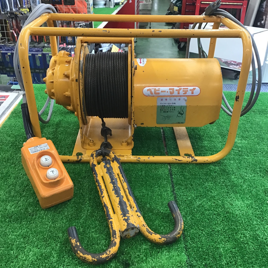 【サマーセール!中古】 トーヨーコーケン TKK  定置型 電動ウインチ MA-650S 【桶川店】