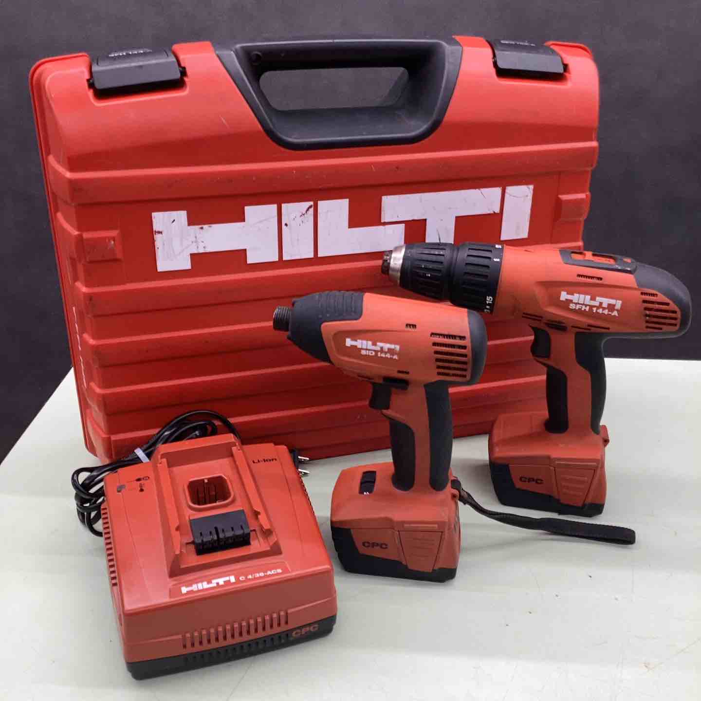 ヒルティ HILTI最高級 ドライバー ドリルセット リヒテンシュタイン皇国 新品非売品カモ ヒルティ HILTI ヒルティ コンボキット SFH144-A インパクトドライバー ハンマー