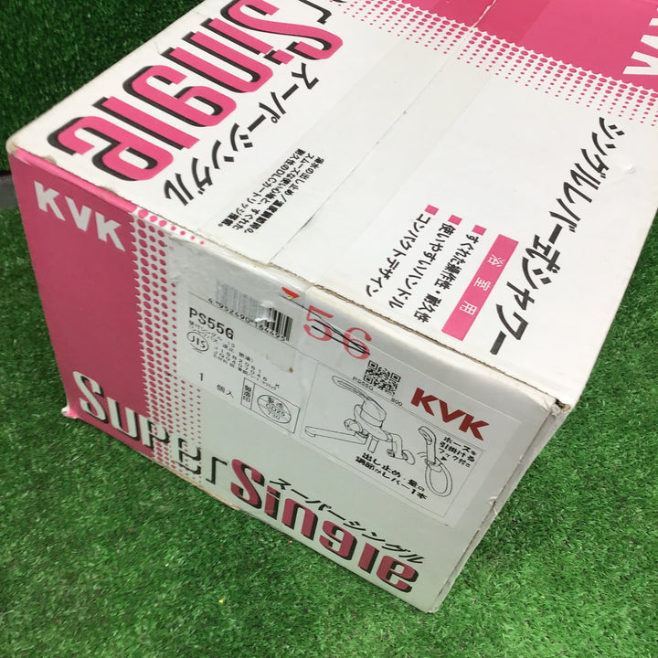 KVK 浴室用 シングルレバー式シャワー PS55G スーパーシングル【桶川店】