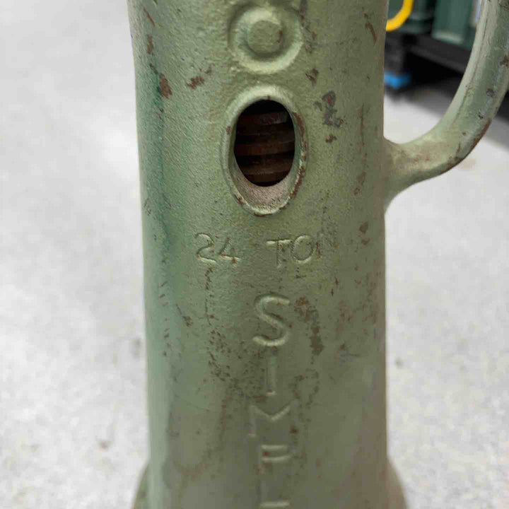 【店頭受取り限定】SIMPLEX SJ2518 スクリュージャッキ 24トン【八潮店】