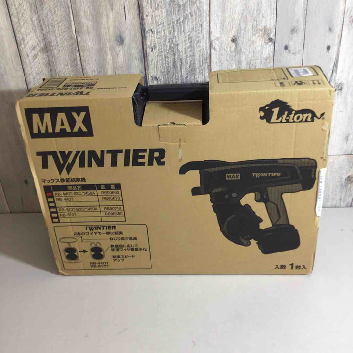 ★マックス(MAX) 鉄筋結束機 ツインタイア RB-440T-B2C/1450A【戸田店】