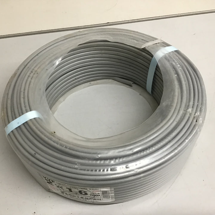 【未使用品】富士電線 VVF ケーブル 100m 2x1.6 汚れあり【戸田店】