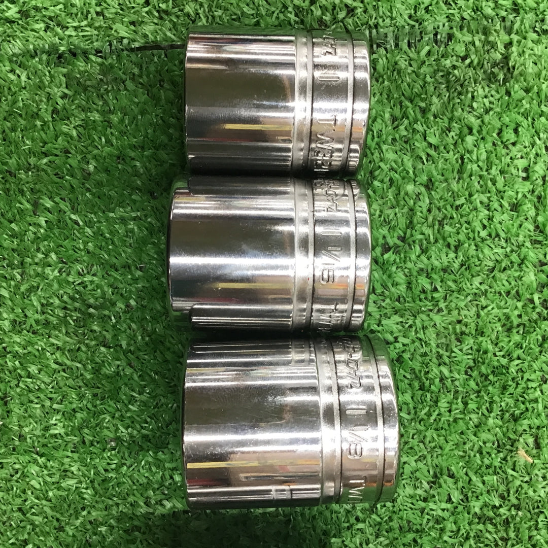 スナップオン(Snap-on) インチサイズ  1/2シャローソケット 5本セット TWシリーズ 【桶川店】