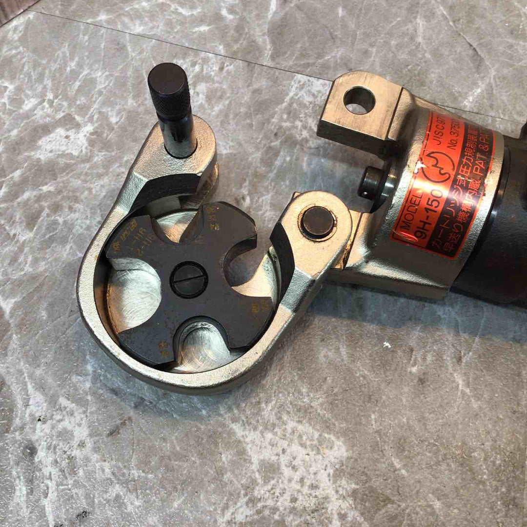 ◇泉精器(IZUMI) 手動油圧式圧着工具 9H-150【八潮店】