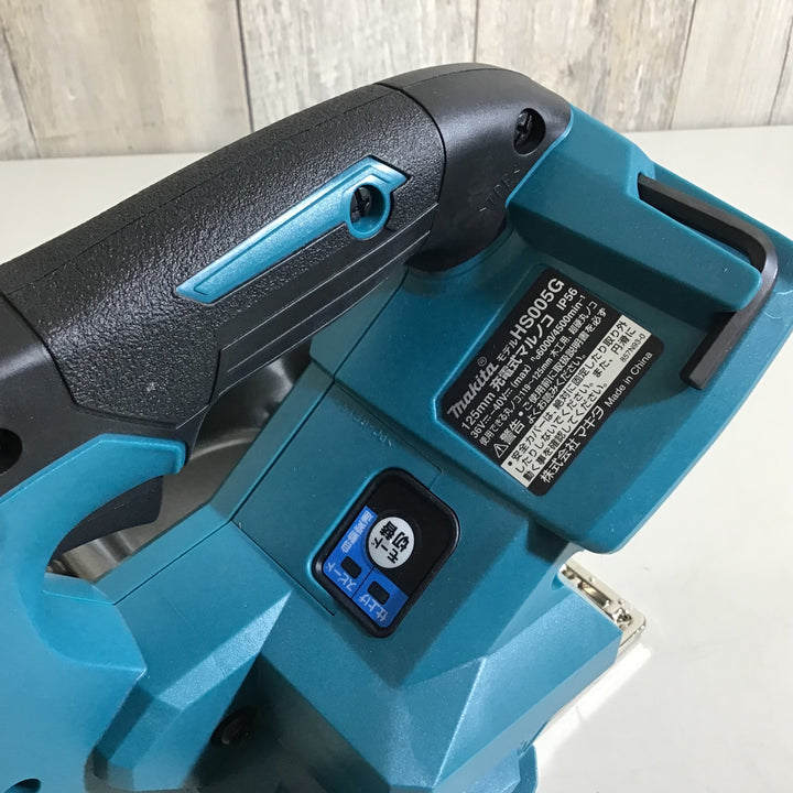【未使用品】★マキタ makita 40V 125mm コードレスマルノコ HS005GZ 本体のみ【戸田店】