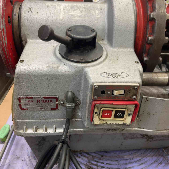 【店頭受取り限定】◇レッキス(REX) ねじ切り機 N100A【草加店】