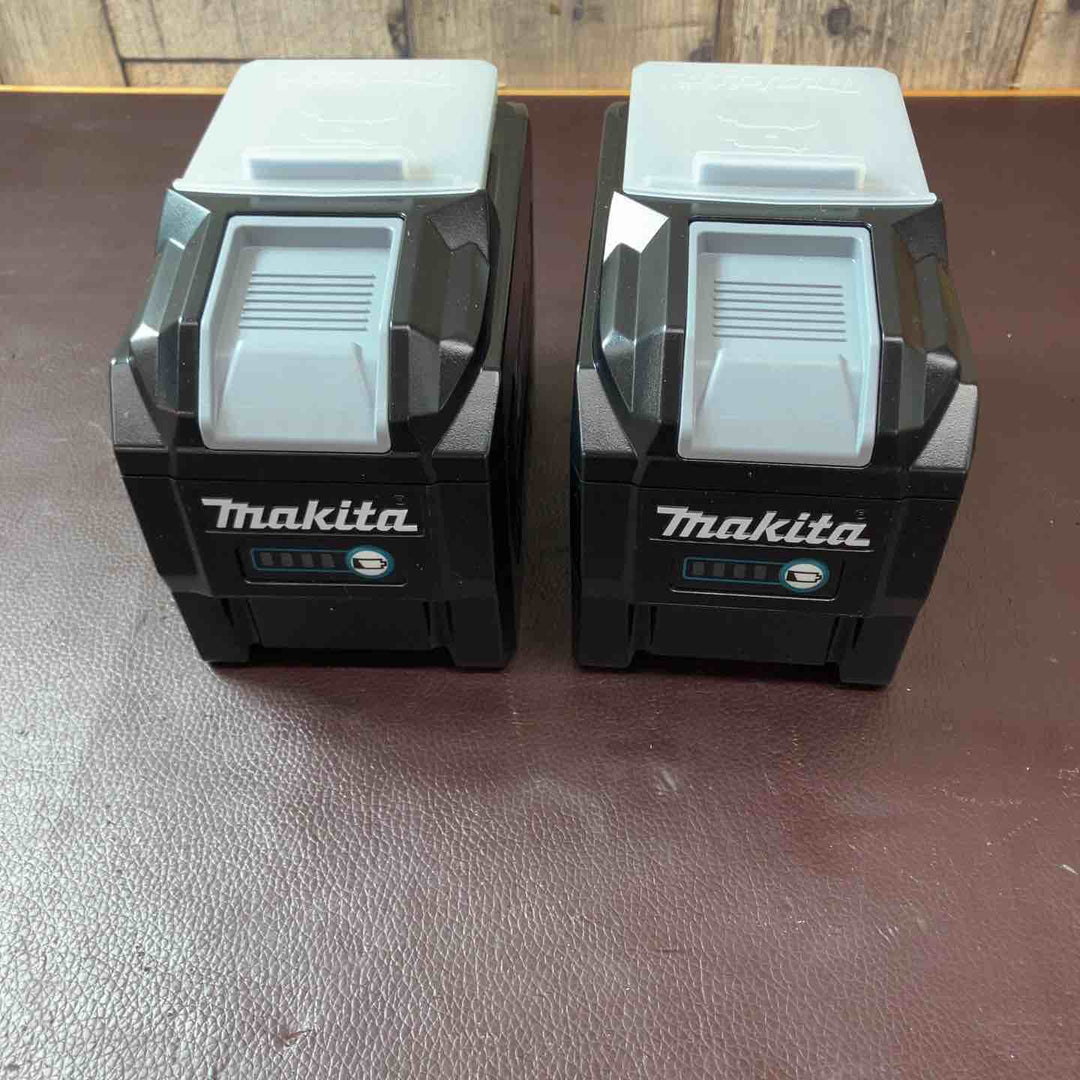 【未使用(店頭展示品)】マキタ(makita) リチウムイオンバッテリー 40Vmax/8.0Ah BL4080F 2個セット【東大和店】