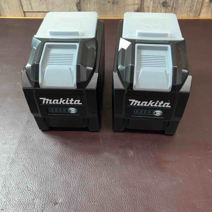 【未使用(店頭展示品)】マキタ(makita) リチウムイオンバッテリー 40Vmax/8.0Ah BL4080F 2個セット【東大和店】