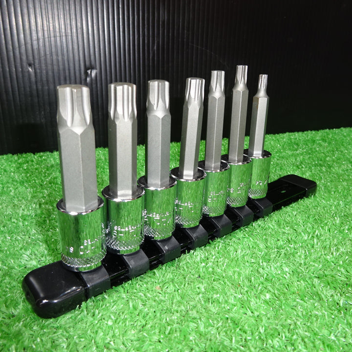 MACTOOLS 3/8トルクスソケットセット 7個 XH4MMRBRTBS H4 H5 H6 H7 H8 H9 H10【岩槻店】